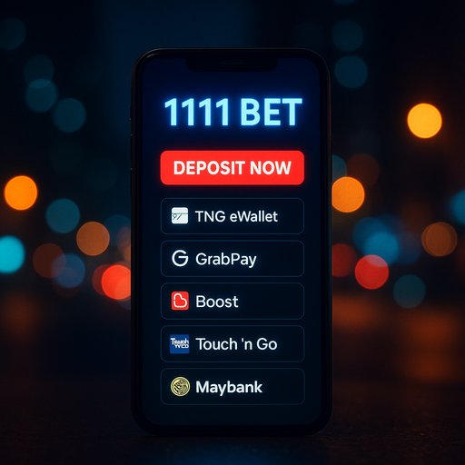 1111Bet feature card with local payment options